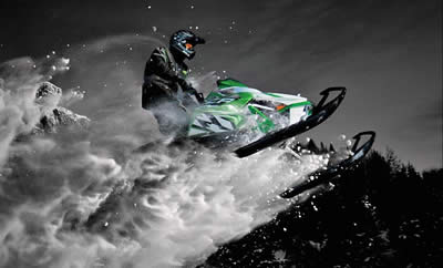 Arctic Cat Northeast Asia (Yanbian · China) Children's Snowmobile Race